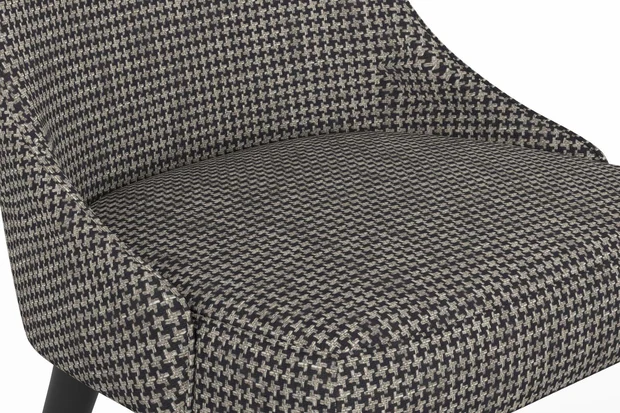 Photo of the fabric Heritage Carbon swatch by James Dunlop. Use for Upholstery, Accessory. Style of Traditional