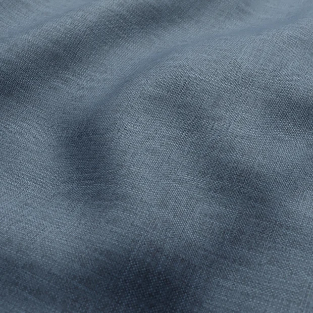 Photo of the fabric Matrix FR Bluesteel swatch by James Dunlop Essentials. Use for Curtains. Style of Dim Out, Plain