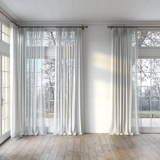 Photo of the fabric Illusion Frost swatch by James Dunlop. Use for Sheer Curtains. Style of Plain, Sheer
