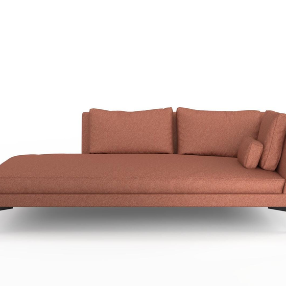 Photo of the fabric Grain Sienna swatch by Mokum. Use for Upholstery, Accessory, Top of Bed. Style of Plain, Texture