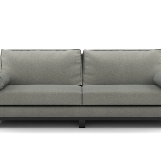 Photo of the fabric Aviator Hydro swatch by James Dunlop FibreGuard. Use for Upholstery, Accessory, Top of Bed. Style of Chenille, Plain