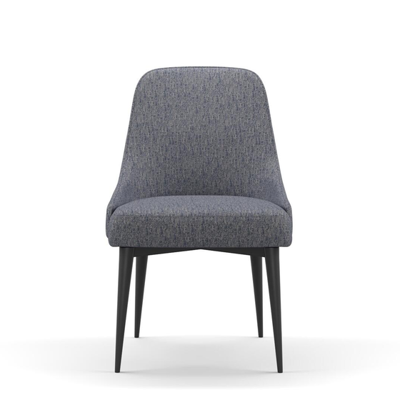 Photo of the fabric Omni Marine swatch by James Dunlop FibreGuard. Use for Upholstery, Accessory, Top of Bed. Style of Plain, Texture