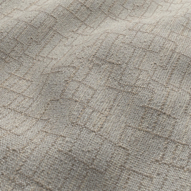 Photo of the fabric Linique Dune swatch by Zepel. Use for Upholstery, Accessory, Top of Bed. Style of Abstract, Texture