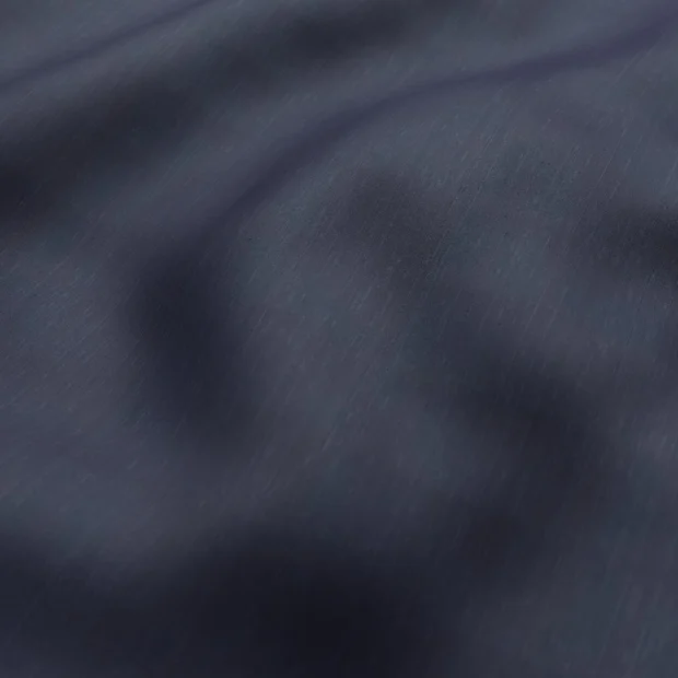 Photo of the fabric Luxe Marine swatch by James Dunlop Essentials. Use for Curtains, Accessory, Top of Bed. Style of Plain, Texture
