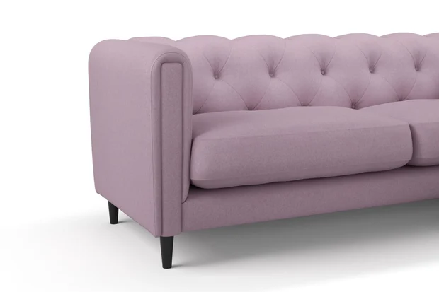 Photo of the fabric Braveheart Hyacinth swatch by James Dunlop FibreGuard. Use for Upholstery, Accessory, Top of Bed. Style of Plain, Taffeta