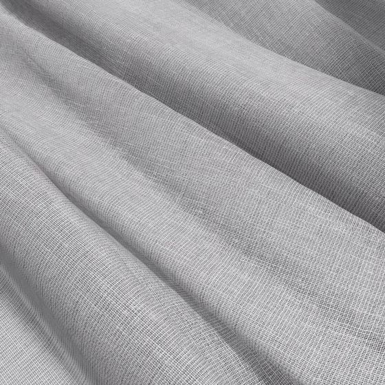 Photo of the fabric Seaview Silver Birch swatch by James Dunlop. Use for Sheer Curtains. Style of Plain, Sheer