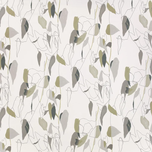 Photo of the fabric Liana V3474 01 swatch by Villa Nova. Use for Upholstery, Accessory. Style of Floral And Botannical