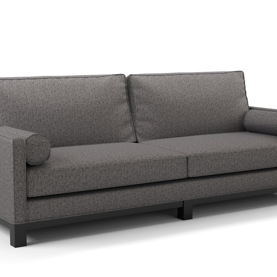 Photo of the fabric Omni Platinium swatch by James Dunlop FibreGuard. Use for Upholstery, Accessory, Top of Bed. Style of Plain, Texture