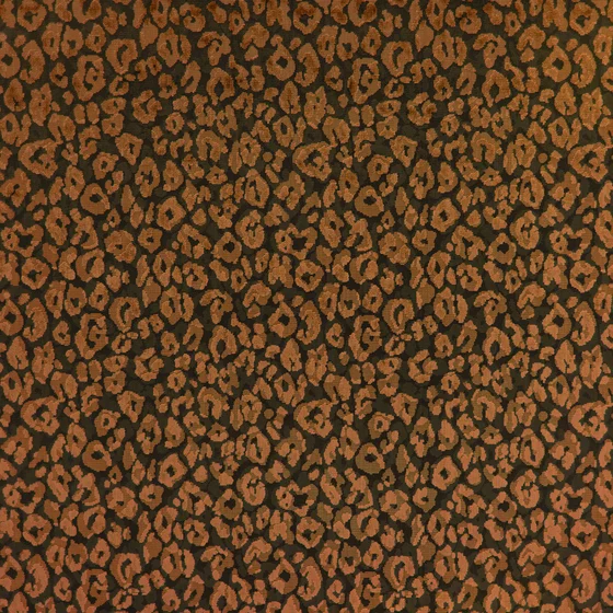 Photo of the fabric Trixie 8001 03 swatch by Romo. Use for Curtains, Upholstery, Accessory. Style of Animals And Birds, Velvet