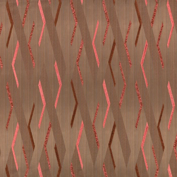 Photo of the fabric Zaida 9165 04 swatch by Black Edition. Use for Curtains, Accessory. Style of Geometric, Jacquard