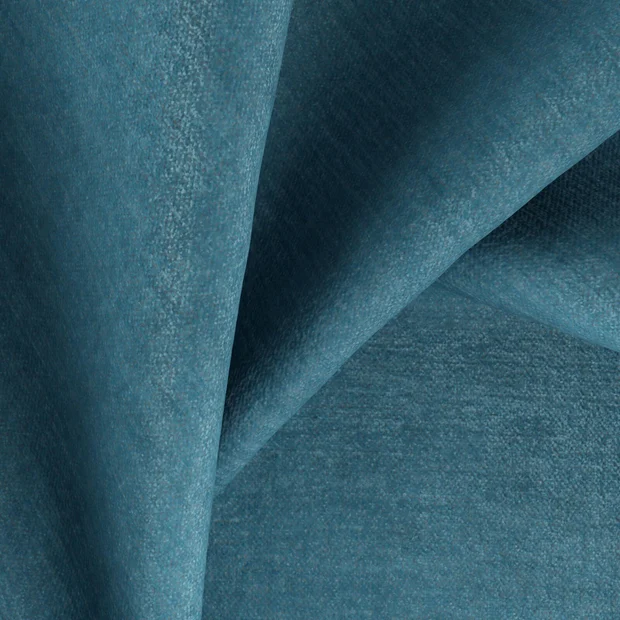 Photo of the fabric Ludo Baltic swatch by FR-One. Use for Upholstery, Accessory, Top of Bed. Style of Chenille, Plain
