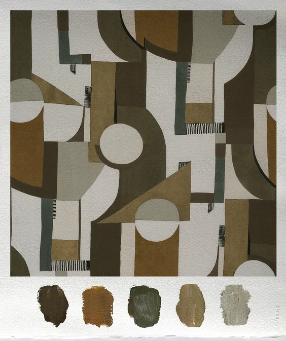 Bauhaus colour Umber by James Dunlop