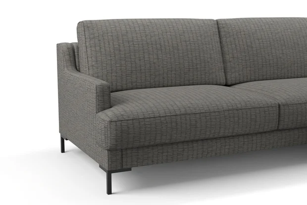 Photo of the fabric Raku Obsidian swatch by Mokum. Use for Upholstery, Accessory. Style of Plain, Texture