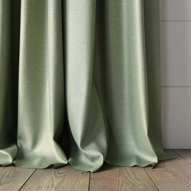 Photo of the fabric Provence Thyme swatch by James Dunlop Essentials. Use for Curtains, Upholstery, Accessory, Top of Bed. Style of Plain, Texture