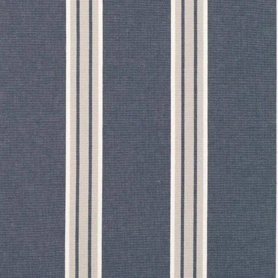 Photo of the fabric Nauset V3145 01 swatch by Villa Nova. Use for Curtains, Upholstery, Accessory, Top of Bed. Style of Stripe