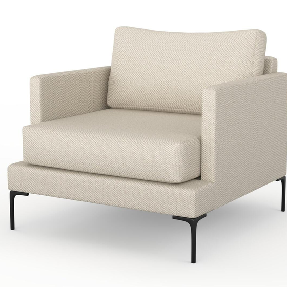 Photo of the fabric Strata Whisper Pink swatch by Mokum. Use for Upholstery, Accessory. Style of Plain, Texture