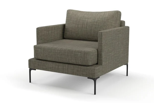 Photo of the fabric Ficus Marcasite 897 swatch by Mokum. Use for Upholstery, Accessory. Style of Plain, Texture