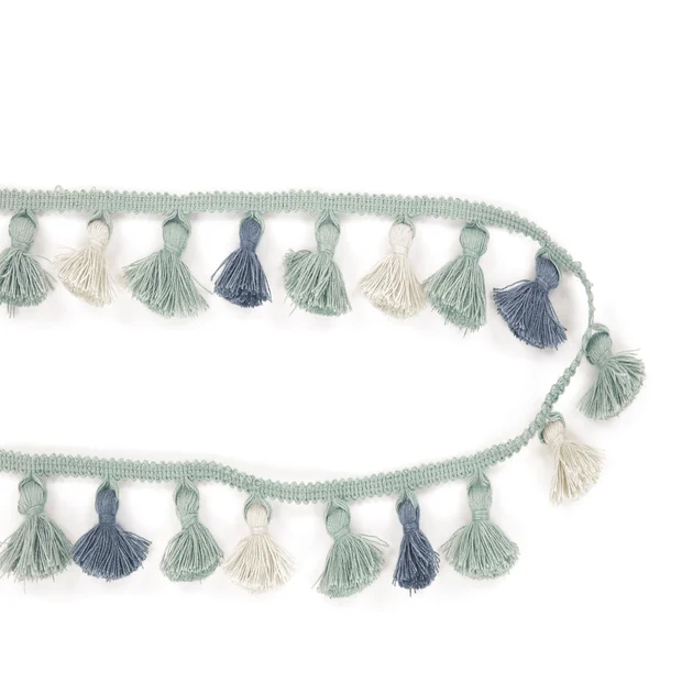 Photo of the fabric Tufty Braid Vnt84 05 swatch by Villa Nova. Use for Trim