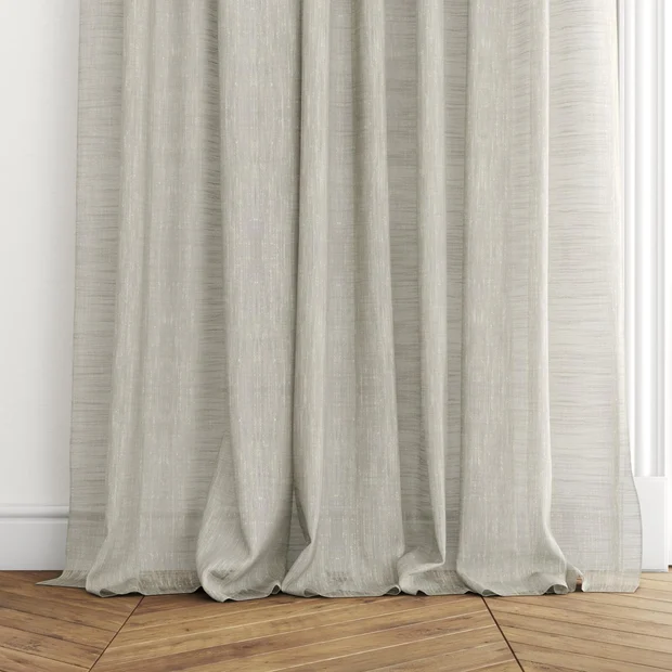 Photo of the fabric Zip Dune swatch by James Dunlop. Use for Sheer Curtains. Style of Plain, Sheer