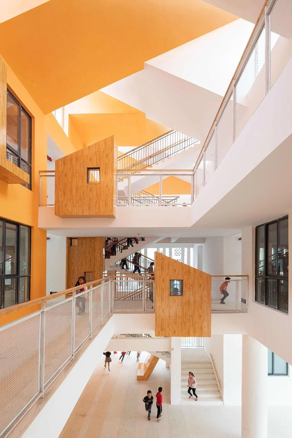 Wusihe Central Kindergarten Sichuan by Atelier Y | Image sourced from Pinterest