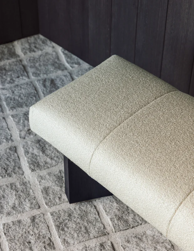 Photo of the fabric Alpine Tussock in situ by James Dunlop. Use for Upholstery, Accessory. Style of Plain, Texture