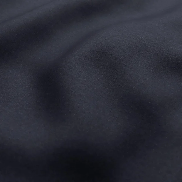 Photo of the fabric Prato Midnight swatch by Mokum. Use for Upholstery, Accessory. Style of Plain, Texture