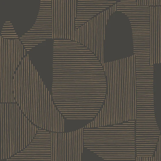 Photo of the fabric Graphique Wallpaper 8612 8612 94 13 swatch by Casadeco. Use for Wall Covering. Style of Texture