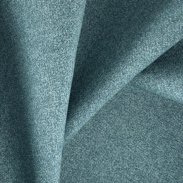 Photo of the fabric Utopia Teal swatch by Zepel. Use for Upholstery, Accessory, Top of Bed. Style of Plain, Texture