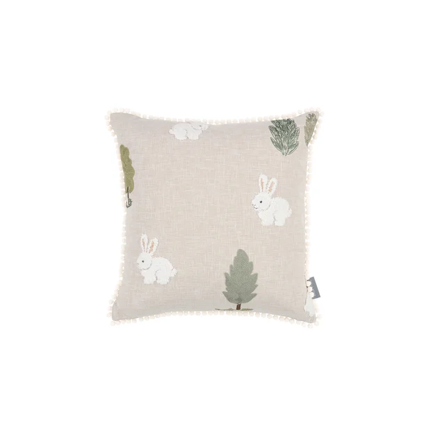 Photo of the fabric Fluffy Bunnies Cushion 40X40Cm Vnc3590 01 swatch by Villa Nova. Use for Cushion with Inner
