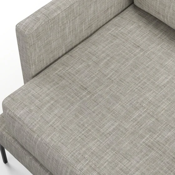 Photo of the fabric Ficus Zinc swatch by Mokum. Use for Upholstery, Accessory. Style of Plain, Texture