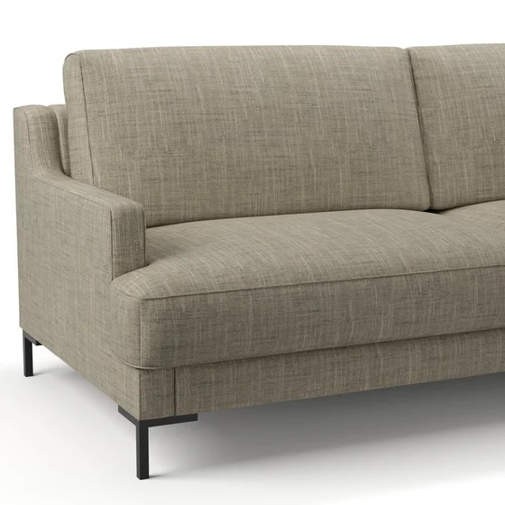 Photo of the fabric Ficus Pepper 851 swatch by Mokum. Use for Upholstery, Accessory. Style of Plain, Texture