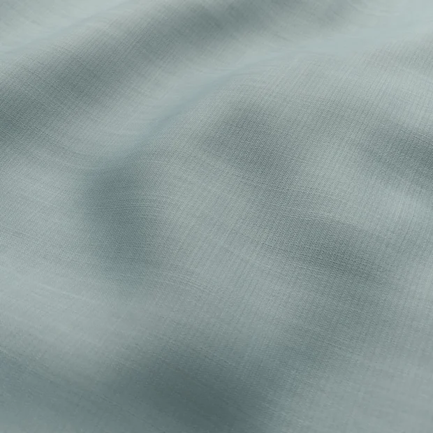 Photo of the fabric Lexicon Seafoam swatch by FR-One. Use for Curtains, Top of Bed. Style of Plain, Taffeta