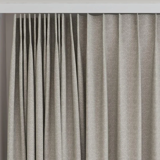Photo of the fabric Laurel FR Blackout Pavement swatch by James Dunlop Essentials. Use for Curtains. Style of Abstract