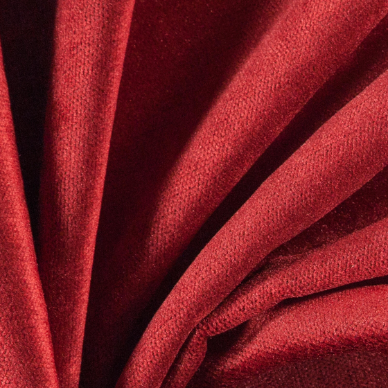 Photo of the fabric Monte Carlo Brick swatch by Zepel. Use for Curtains, Upholstery, Accessory, Top of Bed. Style of Plain, Velvet