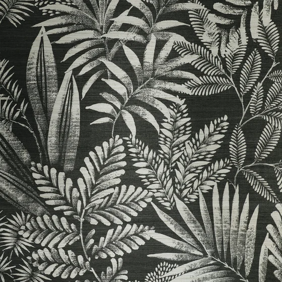 Photo of the fabric Mandrare Wp 7086 7086 5386 swatch by Casamance. Use for Wall Covering. Style of Floral And Botannical