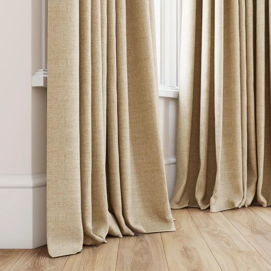 Photo of the fabric Chatham Harvest swatch by James Dunlop Essentials. Use for Curtains. Style of Plain, Texture