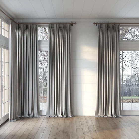Photo of the fabric Provence Feather swatch by James Dunlop Essentials. Use for Curtains, Upholstery, Accessory, Top of Bed. Style of Plain, Texture