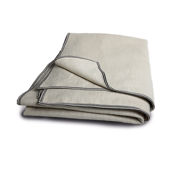Photo of the fabric Guethary Throw 130X200 200 04 08 swatch by Casamance. Use for Throw