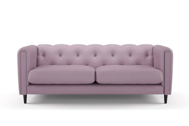Photo of the fabric Braveheart Hyacinth swatch by James Dunlop FibreGuard. Use for Upholstery, Accessory, Top of Bed. Style of Plain, Taffeta