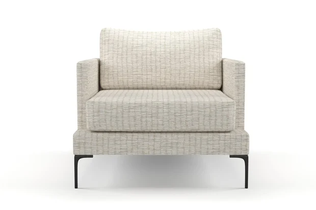 Photo of the fabric Raku Oyster swatch by Mokum. Use for Upholstery, Accessory. Style of Plain, Texture