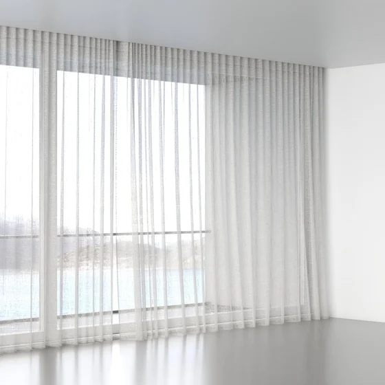 Photo of the fabric Beech Willow swatch by James Dunlop. Use for Sheer Curtains. Style of Plain, Sheer