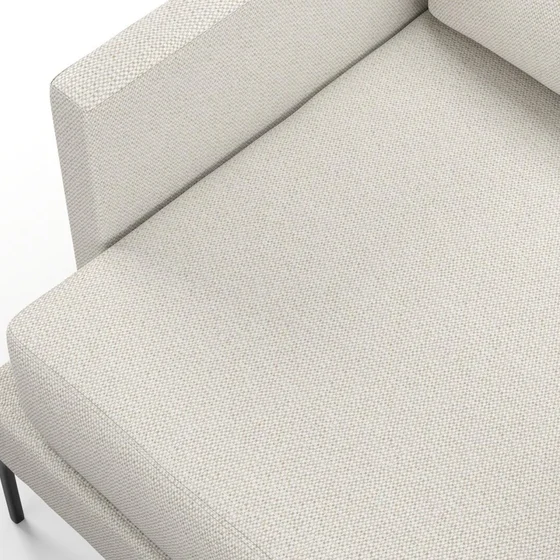 Photo of the fabric Reef Jute swatch by Mokum. Use for Upholstery, Accessory. Style of Plain, Texture