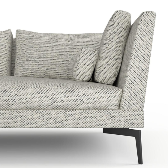 Photo of the fabric Strata Terrazzo swatch by Mokum. Use for Upholstery, Accessory. Style of Plain, Texture