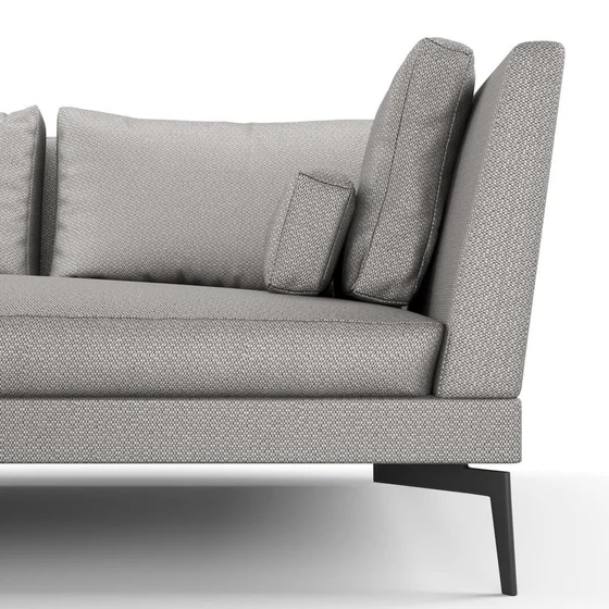 Photo of the fabric Reef Dolphin swatch by Mokum. Use for Upholstery, Accessory. Style of Plain, Texture