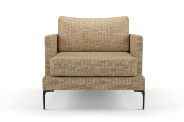 Photo of the fabric Raku Clay swatch by Mokum. Use for Upholstery, Accessory. Style of Plain, Texture