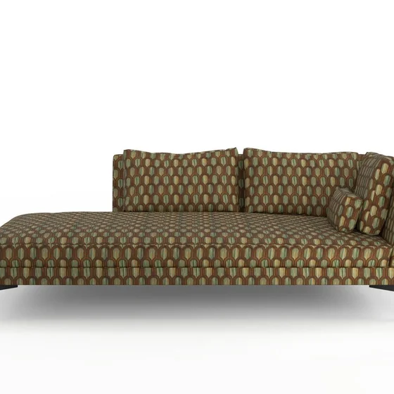 Photo of the fabric Beverly Hills Peacock swatch by Catherine Martin by Mokum. Use for Upholstery, Accessory. Style of Geometric, Velvet