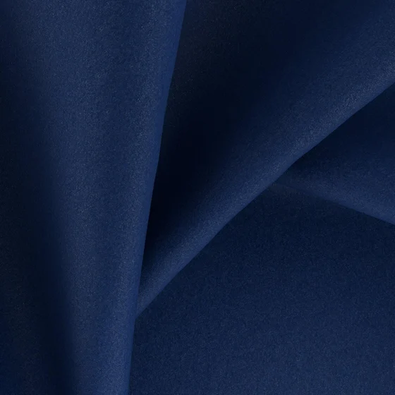 Photo of the fabric Velvo Marine swatch by Zepel FibreGuard Pro. Use for Upholstery, Accessory. Style of Plain, Velvet