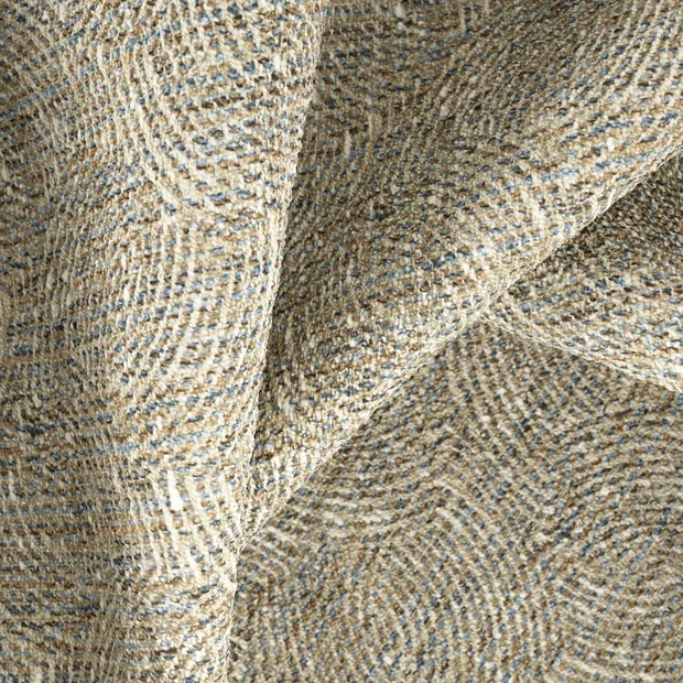 Photo of the fabric Mangobay Waterfall swatch by Zepel FibreGuard. Use for Upholstery, Accessory, Top of Bed. Style of Abstract, Jacquard