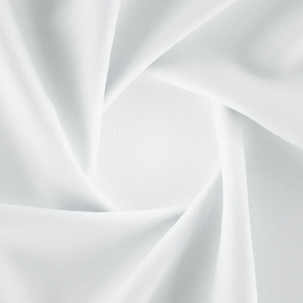 Photo of the fabric Chill Out Snow swatch by Zepel FibreGuard Outdoor. Use for Upholstery, Accessory. Style of Plain, Taffeta