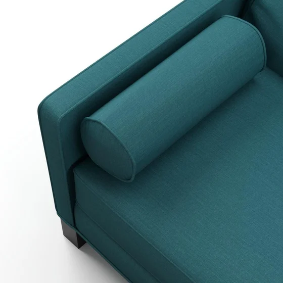 Photo of the fabric Urban Peacock swatch by James Dunlop. Use for Curtains, Upholstery, Accessory. Style of Plain, Texture